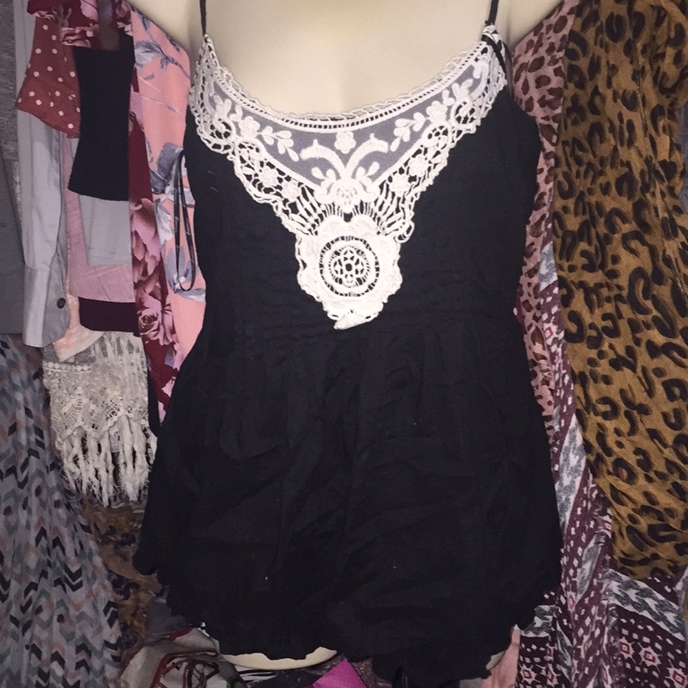 Forever 21 flowy tank blouse